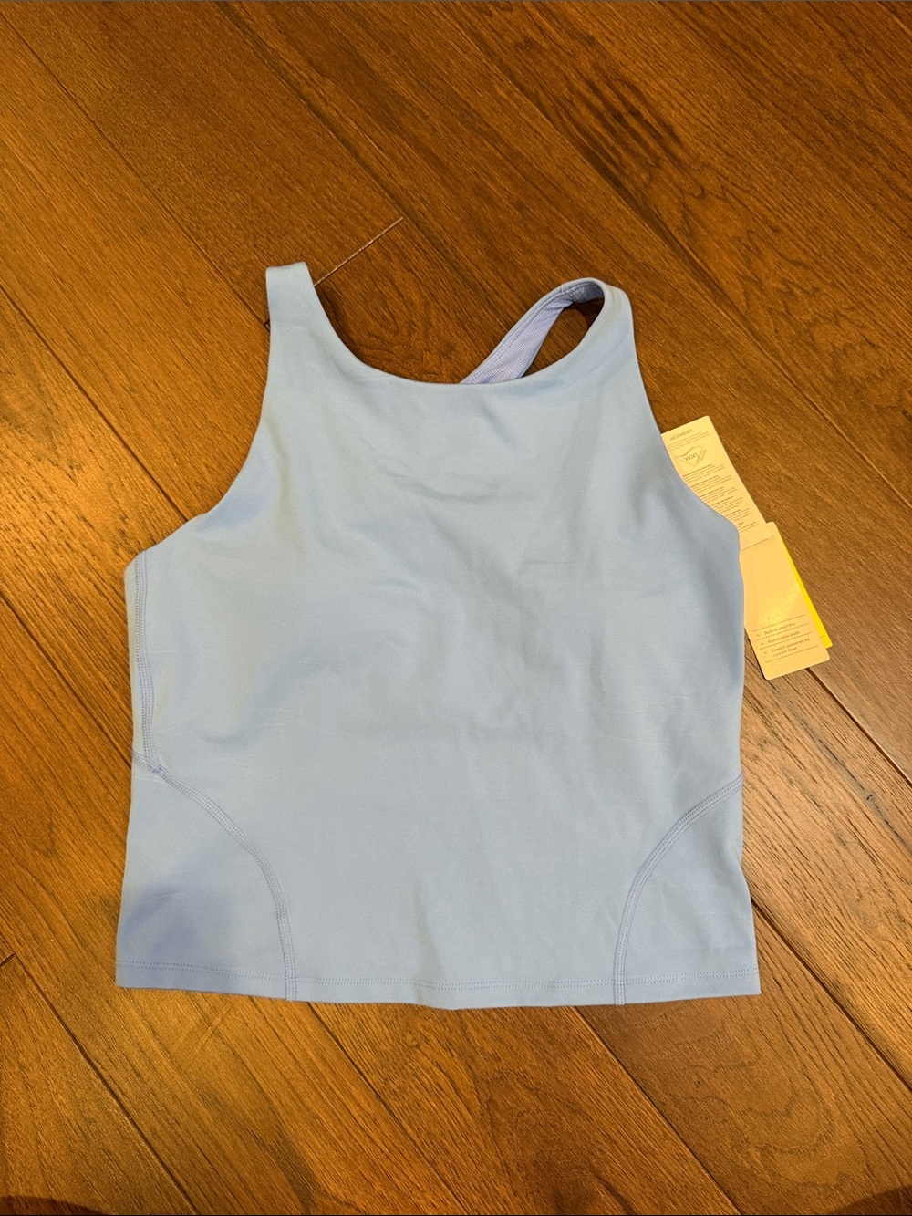 All in Motion Super Flex High Neck Blue Athletic Tank Top Large NWT - C30-140